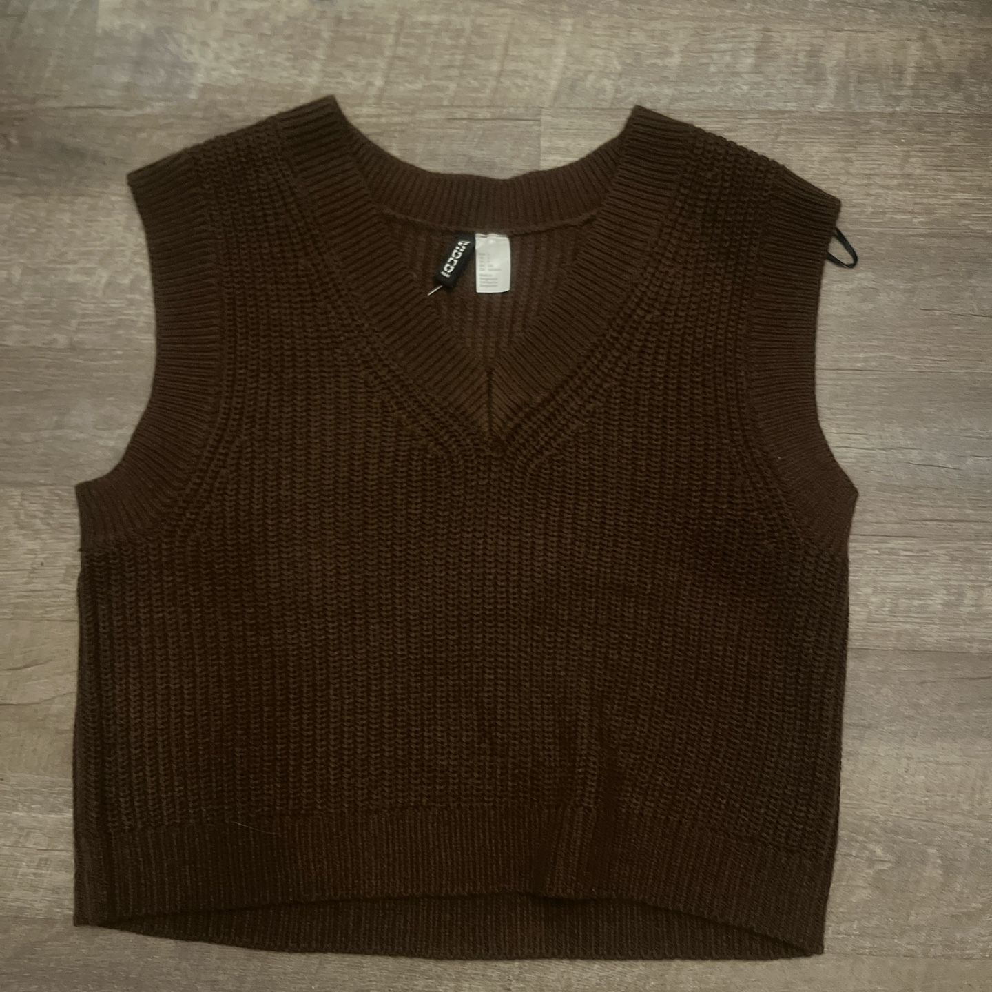 Brown Sweater Vest
