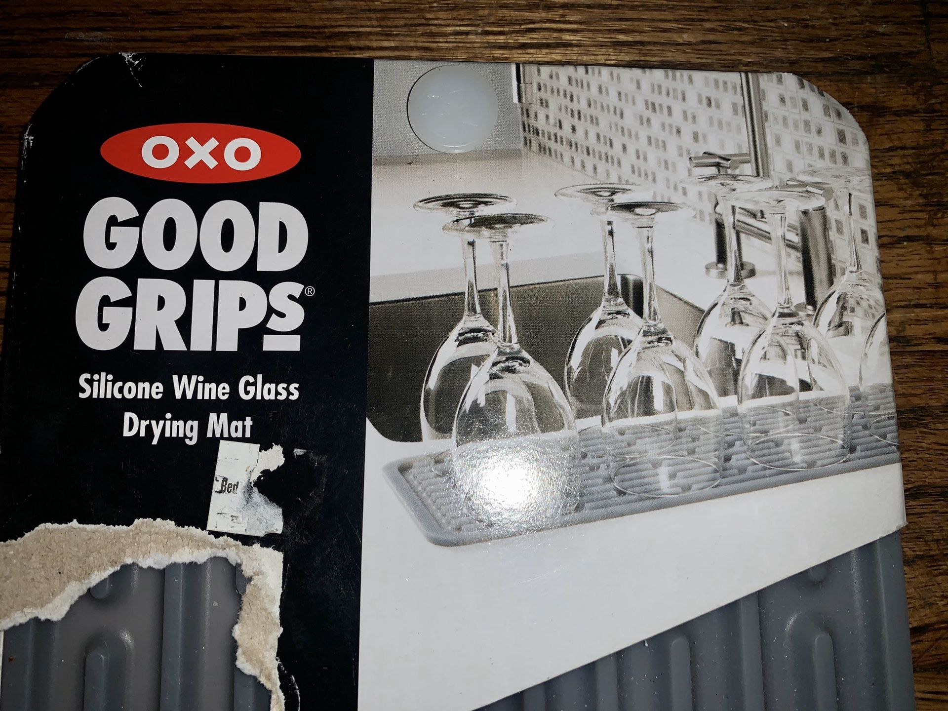 OXO GOOD GRIPS SILICONE WINE DRYING RACK