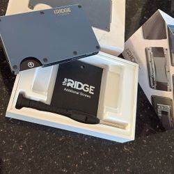 The Ridge Titanium Blue - Matte Cobalt Cash Strap Wallet