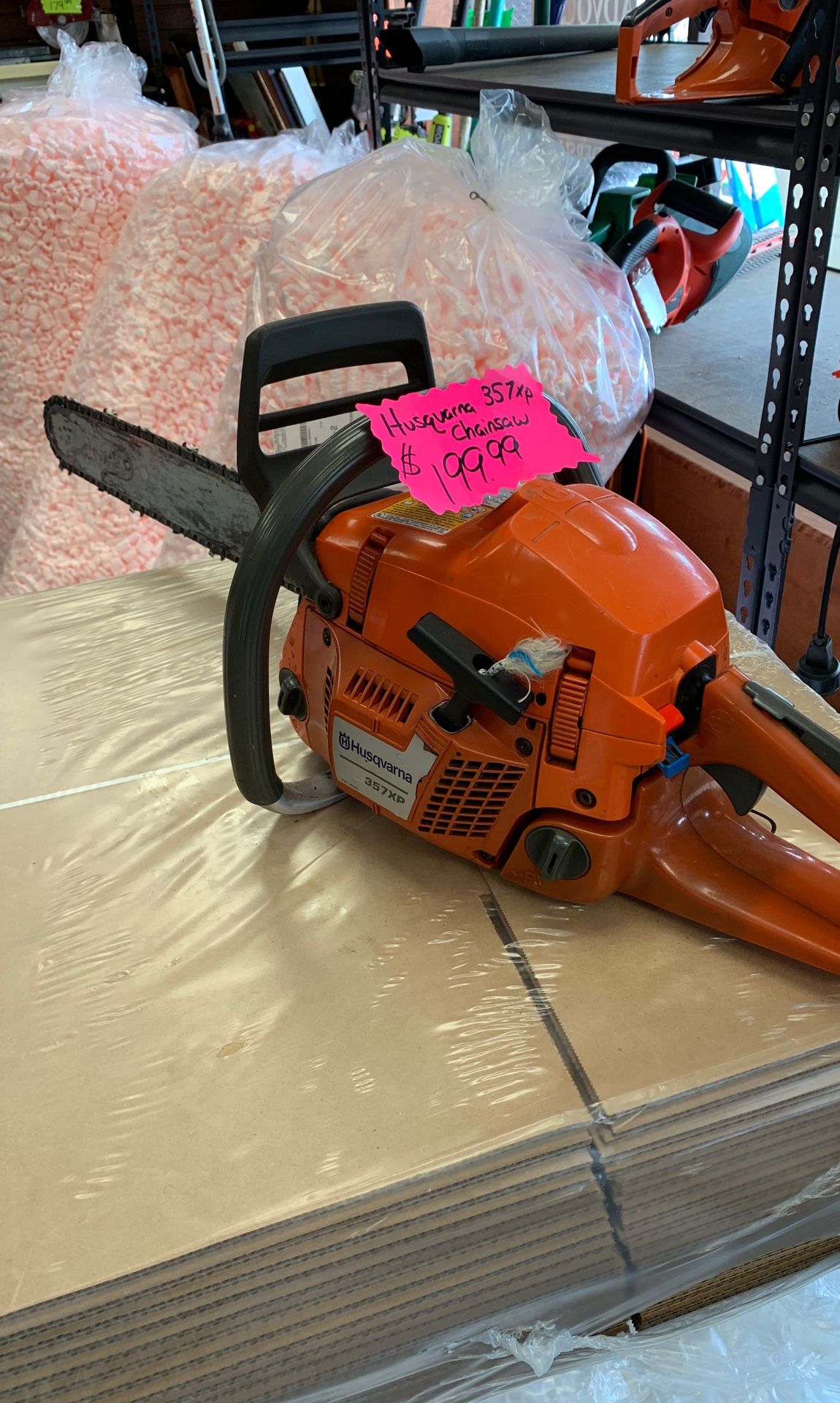 Husqvarna 357xp chainsaw