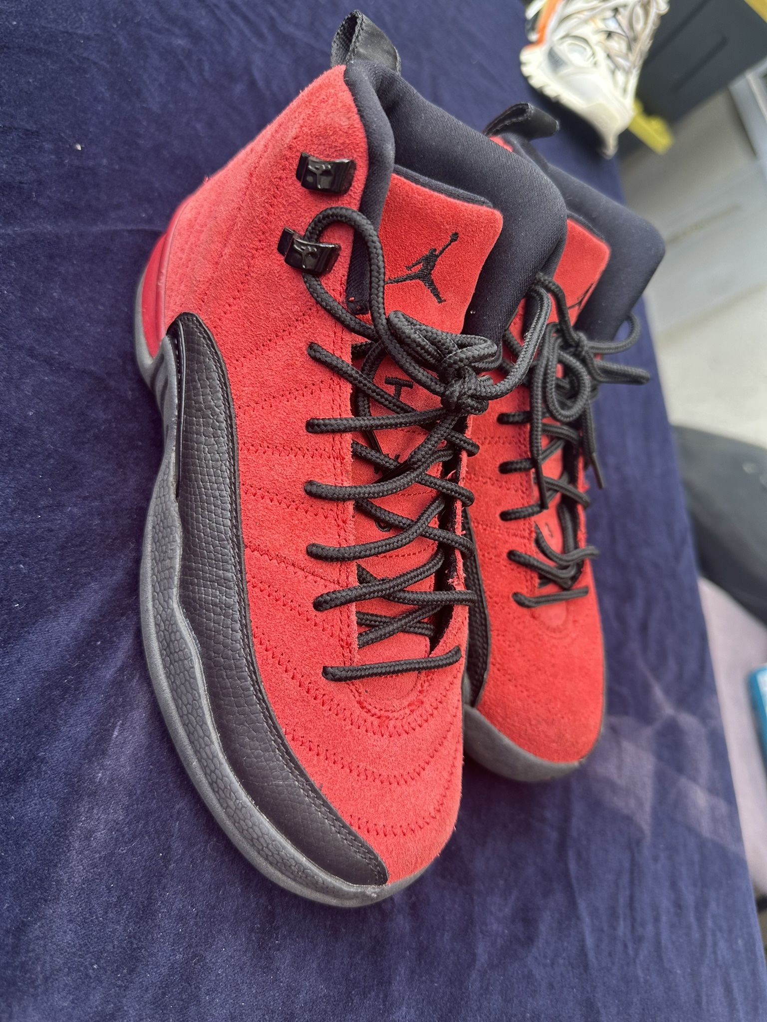Nike Air Jordan 12 Retro Reverse Flu Game CT8013-602 Size 6y