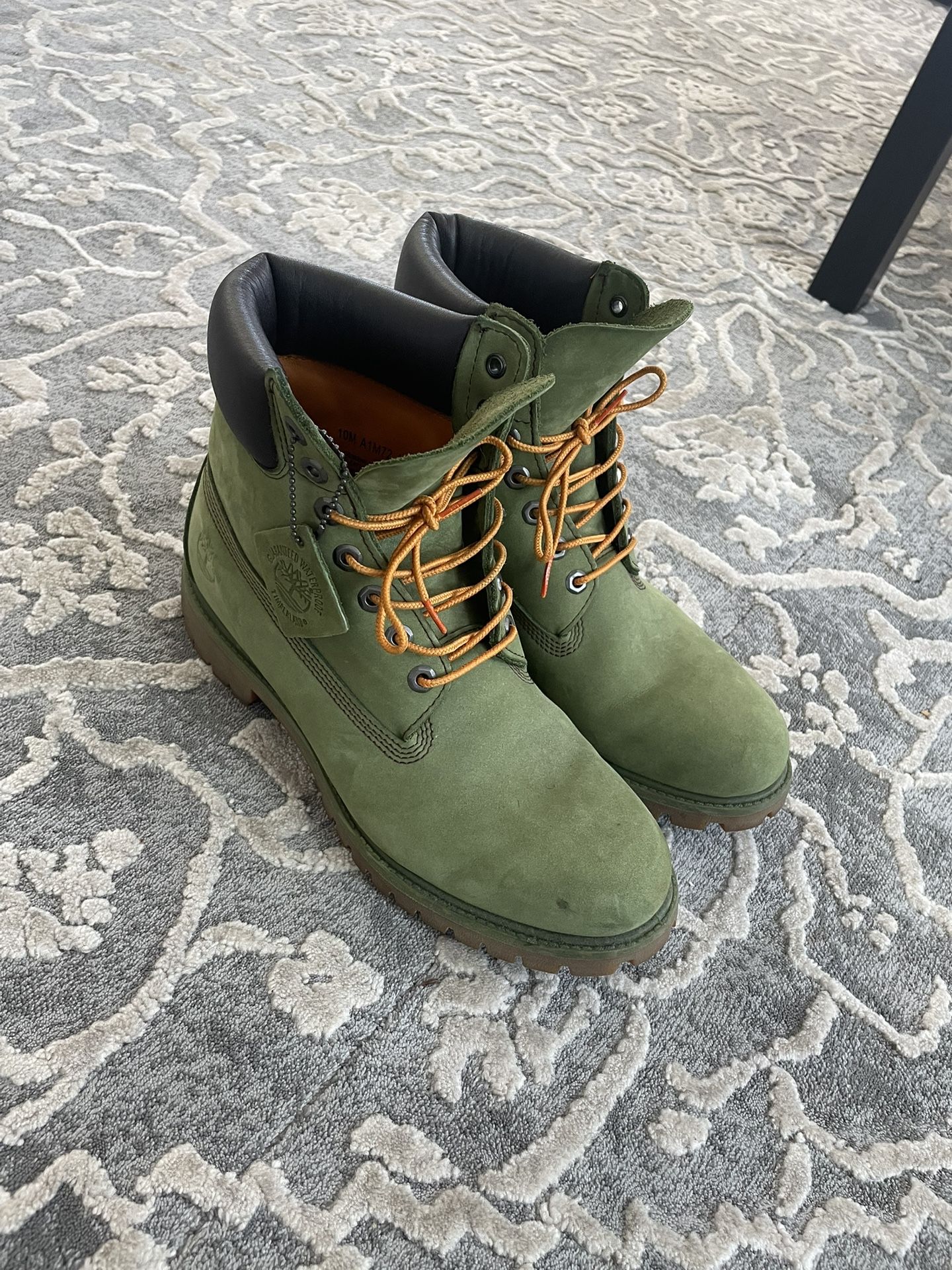 Olive Green Timberlands