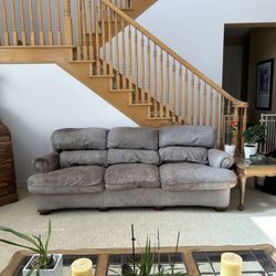 Homestead House Leather Sofa