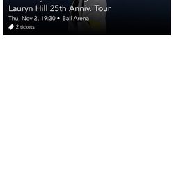 Me. Lauryn Hill And The Fugees: Miseducation Of Lauryn hill 25th Anniversary Tour 