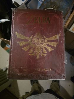 The Legend Of Zelda Art  and Artifacts Hard Bound Book
