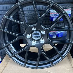 HONDA ACCORD 19” Wheels ZOE BLACK 986  SPORT $160 Each