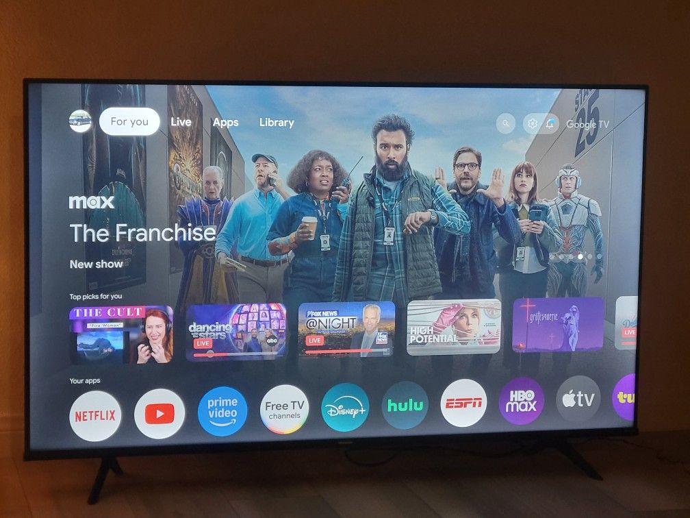 Hisense A6 Series 55-Inch 4K UHD Smart Google TV with Voice Remote, Dolby Vision HDR, DTS Virtual X, Sports & Game Modes, Chromecast