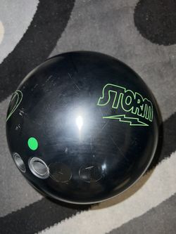 Storm Pitch Black - Urethane Bowling Ball 15lb for Sale in