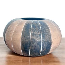 Vintage Mexican Mayan Popol Vuh Terracotta Bowl Pottery