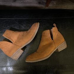 Suede Booties Size 6.5 Free