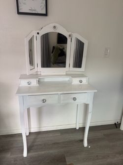 Vanity with light