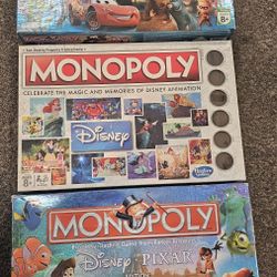 Monopoly,$25 Each.or The 3 For $60 
