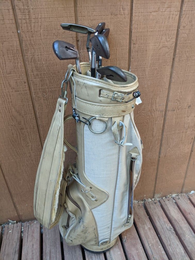 Spalding Irons & Bag 