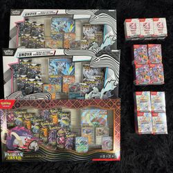 Pokemon Boxes + Bundles for Trade (Pokemon center ETBs)