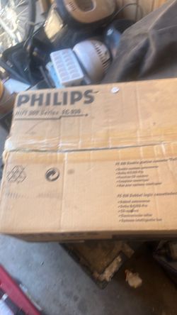 Vintage Philips stereo cassette deck