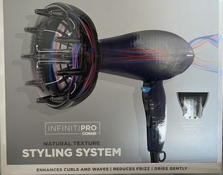 InfinitiPRO by Conair® Natural Texture Hair Dryer in Blue