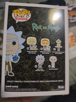 Rick with crystal skull #692 funko pop