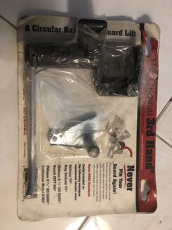 The original 3rd Hand never pin your skill saw guard again it’s osha approved