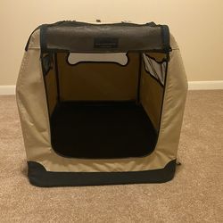Portable Collapsible Canvas Dog Crate