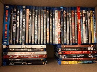 51 BLU RAY LOT, LOTS OF HORROR MOVIES