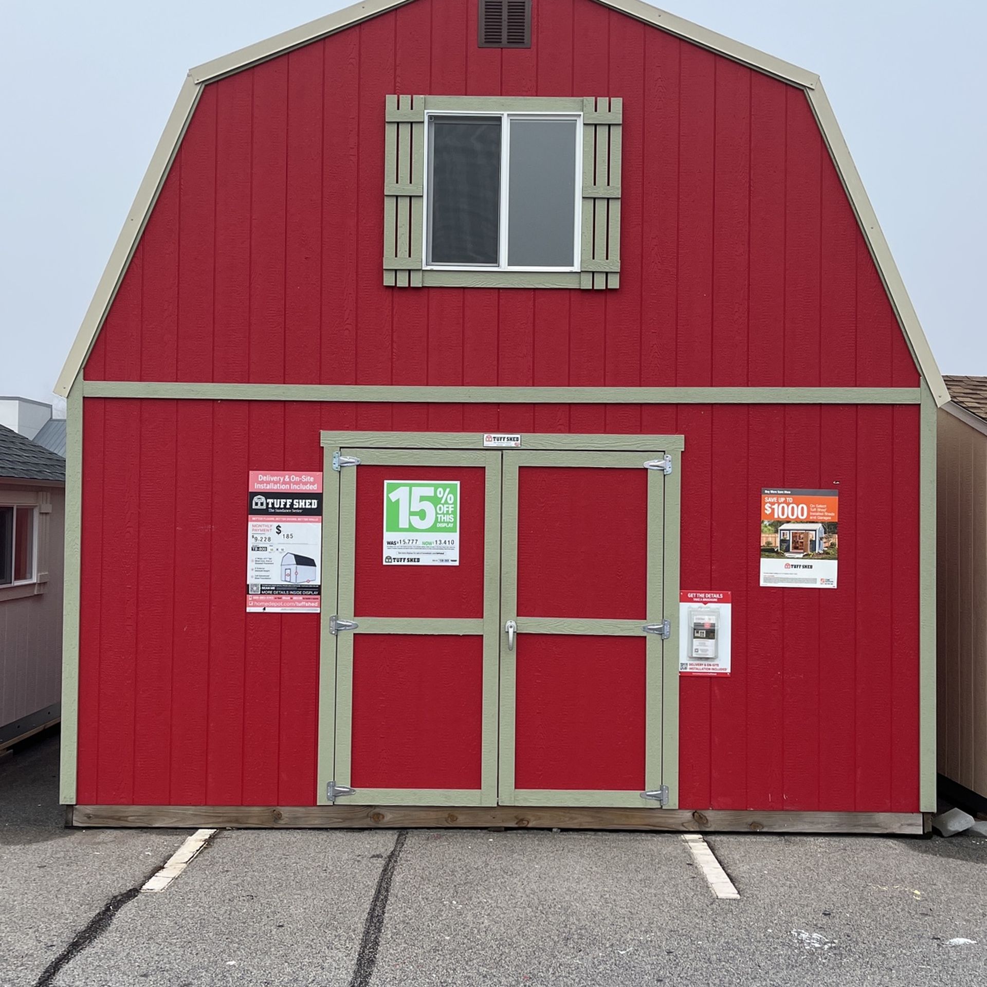 16x16 TB800 Tuff Shed For Sale