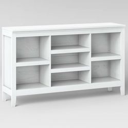 32 inch horizontal bookcase 7 shelves