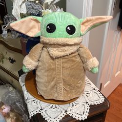 Adorable! New! “YODA”The Child Plush Backpack!!!