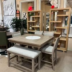 New New New!!! 6 pc Counter Height Dining Table Set!!!