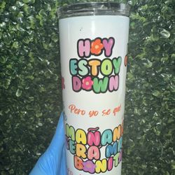Karlo G Hoy Estoy Down Tumbler 