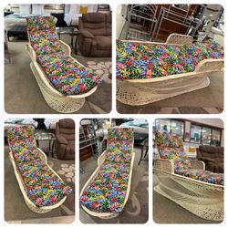 Mid-Century Modern Spun Fiberglass Chaise Lounge $139.99