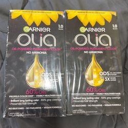 Garnier 1.0 black hair color