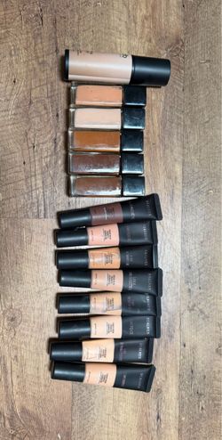 8 REALHER foundations     5 Maybelline Fit Me New and perfect for a makeupt kit