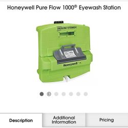 sperian emergency eye wash fendall pure flow 1000
