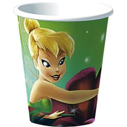 Tinker Bell Paper Cups 8 CT Party Supplies