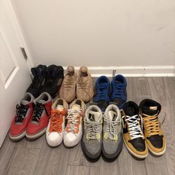 7 pairs of shores for sale all size 13 all used, open to negotiations