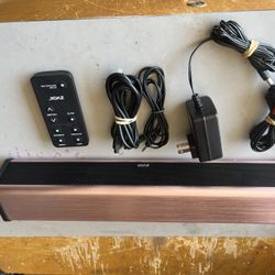 Zvox Accuvoice AV203 Tv Speaker Soundbar With Remote & Cable 