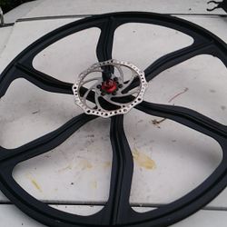 Navigate magnesium bike wheel