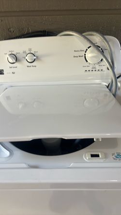 Washer and dryer