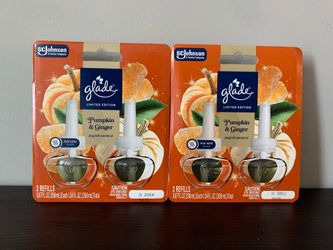 Glade Pumpkin & Ginger Refills, Price for Both