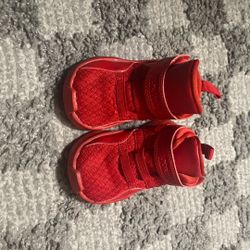 Red Infant Jordan Shoes