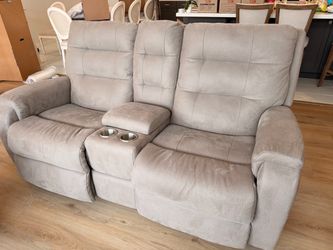 Loveseat sofa electric recliner by Flexsteel