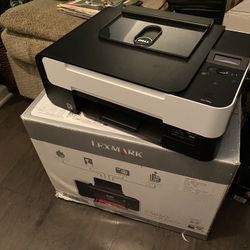 2 Printers For Sale  Dell And Lexmark(new)