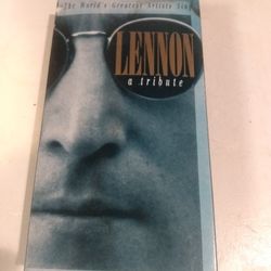 Vintage John Lennon A Tribute VHS Tape 