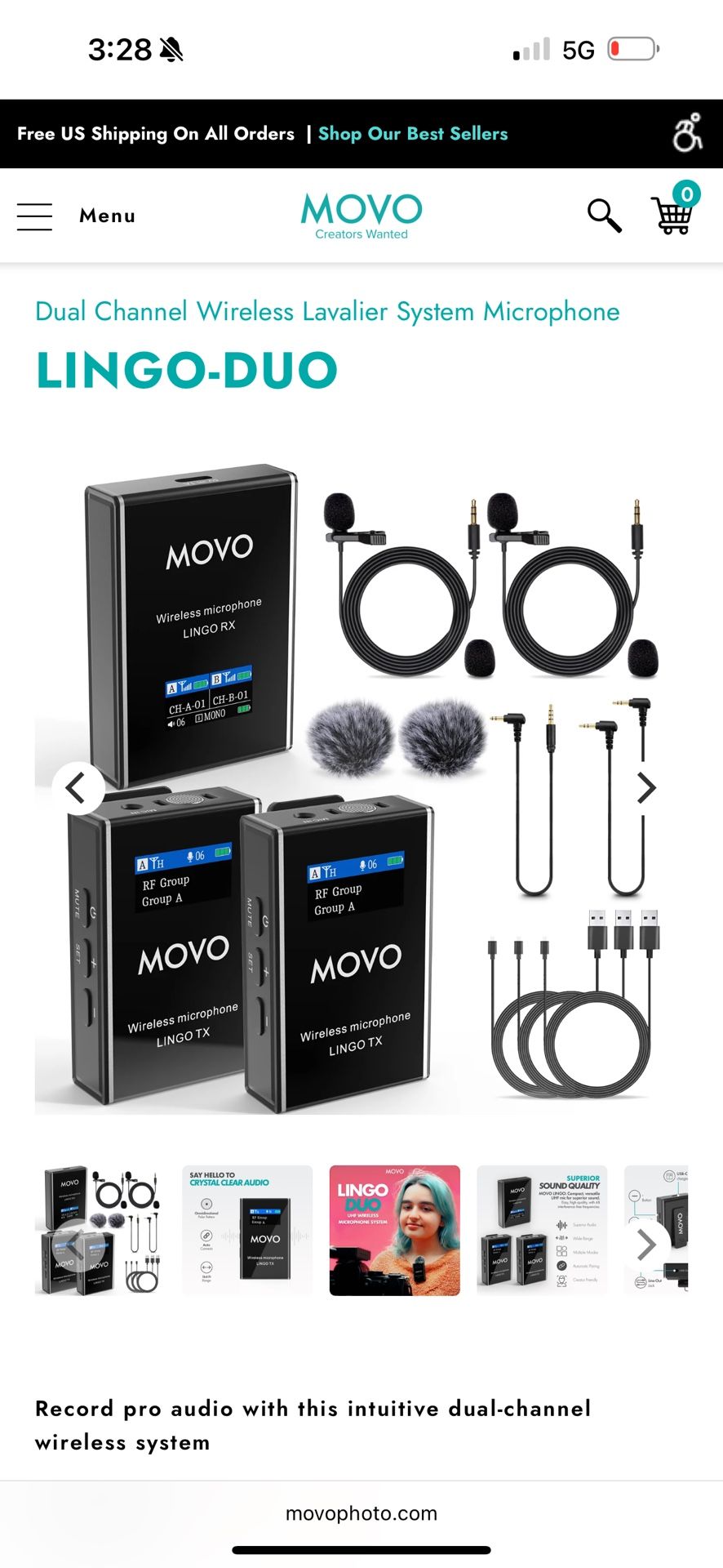 Novo Wireless Mics