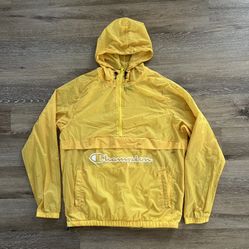 Champion Life Yellow Half Zip Manorak Color Firefly Size Large  