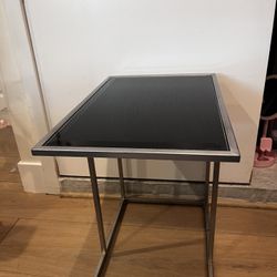 Black/silver Night stand