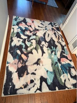 Ruggable Kalina Multicolor Rug Washable - almost 5x7’