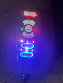 Recliner with Heater and Massage