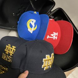 New Era Hats Size 7 5/8