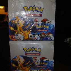 Pokemon Evolutions XY Booster Box ( misprints )